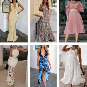 Liquidación 2026: Vestidos de Verano para Mujer, Poliéster/Algodón, Tallas S-XL, Surtido de Marcas, Ropa en Stock - Product Image 4