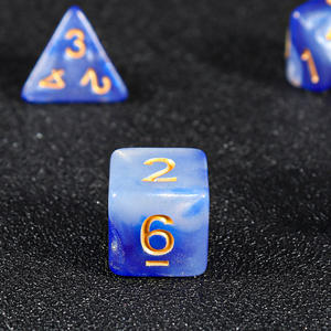 Juego de Dados Poliédricos Ecológicos de 16 mm para DND, Forma Irregular, Acrílico y Plástico, Fabricados por Fabricantes de Dados para Jugadores - Product Image 4