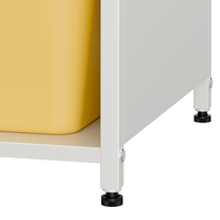 Armoire de rangement colorée de tri domestique Armoire organisatrice en plastique avec 6 paniers en plastique amovibles
