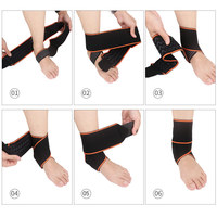 Attelle de cheville avec Compression ajustable pour la Protection du sport, taille unique, convient à la plupart des hommes et femmes
