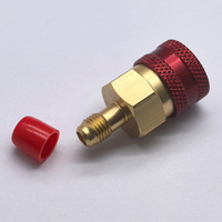 R1234YF à R134A coupleur rapide Automobiles 134A Conversion de connecteur latéral haut bas R1234YF raccord de tuyau de système de climatisation