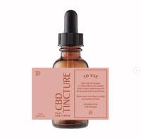 Autocollants personnalisés pour mini flacons d'échantillons de parfum, conçus pour la personnalisation de logo et la présentation professionnelle des emballages de parfums