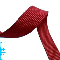 Sangle en polypropylène PP en stock usine, 2-3 cm, colorée, texturée à perles, tissée, épaissie, accessoires pour harnais d'animaux de compagnie