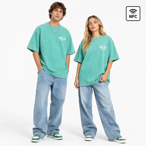 Áo thun nam oversize 100% cotton dày, in kỹ thuật số, logo, áo thun <span class=keywords><strong>vintage</strong></span>, giặt acid, thiết kế tùy chỉnh - Product Image 3