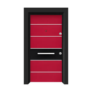 <span class=keywords><strong>Porte</strong></span> pivotante <span class=keywords><strong>d</strong></span>'<span class=keywords><strong>entrée</strong></span> commerciale de sécurité en acier blindé de style turc moderne avec prévention des incendies de surface finie 60% - Product Image 2