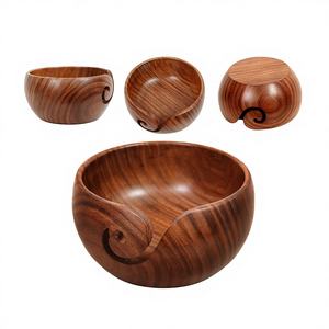 Cuenco de Madera de Alta Calidad para Hilos, con Logotipo Personalizado, Grande, para Tejer a Mano, Ecológico, Hecho en India, al Mejor Precio - Product Image 1