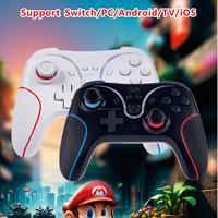 Nuevo Controlador LED BT para Nintendo Switch, Gamepad Inalámbrico con Variación de Iluminación RGB, Joystick para Consola Switch 2, Mando