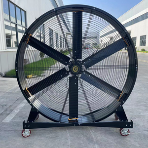 Ventilateur HVLS sur pied mobile à 4 roues, 0,35 kW, 220 V, pour salle de sport - Product Image 5