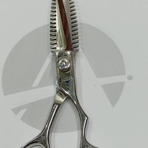 Ciseaux à cheveux en acier inoxydable pour barbier, 6,5 pouces, ciseaux de coiffure de haute qualité, argent, outil de toilettage professionnel - Product Image 4