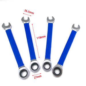 Kualitas tinggi krom kombinasi kunci baja karbon dengan pegangan celup sistem pengukuran metrik OEM & ODM dukungan disesuaikan - Product Image 3