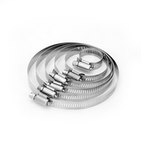 Collier de serrage latéral en acier inoxydable de type allemand élégant, clip de fixation durable