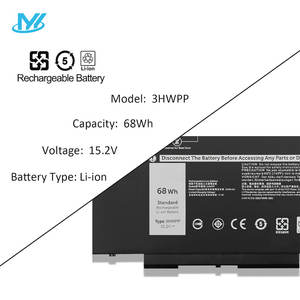 Batería para portátil 3HWPP disponible en EE. UU. Para Dell Precision 3541 3551 Latitude 5501 5411 5410 5510 Inspiron 7706 7500 7506 Batería 2 en 1 - Product Image 3