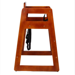 كرسي أطفال عالي الجودة من الخشب الصلب قابل للتكديس بألوان مخصصة للاستخدام التجاري في المطاعم والمنازل - Product Image 2