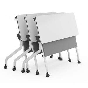 Muebles de Oficina, Mesa de Entrenamiento Plegable y Móvil, Mesa de Formación Plegable - Product Image 1