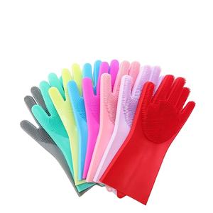 Gants de Vaisselle Durables en Silicone pour Femme Épaisseur Moyenne pour Usage Domestique et en Restaurant - Gants de Cantine - Product Image 1