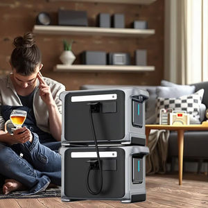 Generador recargable de estación de energía Solar portátil de emergencia de celda Lifepo4 de 1200W personalizado para uso en exteriores/hogar/RV/Camping - Product Image 4