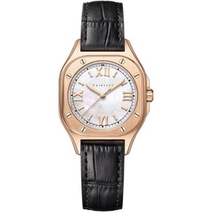 OEM Custom-Made Fashionable Ladies Watch with Green Square Face Stainless Steel and Leather Band Boutique Design Processing - Product Image 5