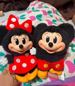 MINISO <span class=keywords><strong>topolino</strong></span> & Minnie bambola in vinile peluche zaino ciondolo carino insieme serie scatola cieca in PVC - Product Image 1