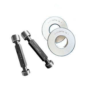 Npsm बेलनाकार पेंच मास्टर अंगूठी पण गो और नहीं जाना धागा अंगूठी गेज: 1/8 ~ <span class=keywords><strong>6</strong></span> Npsm धागा पिच गेज - Product Image 1