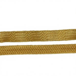 Tresse de dentelle artisanale pour uniforme de cérémonie, motif brodé personnalisé 2025 - Product Image 6