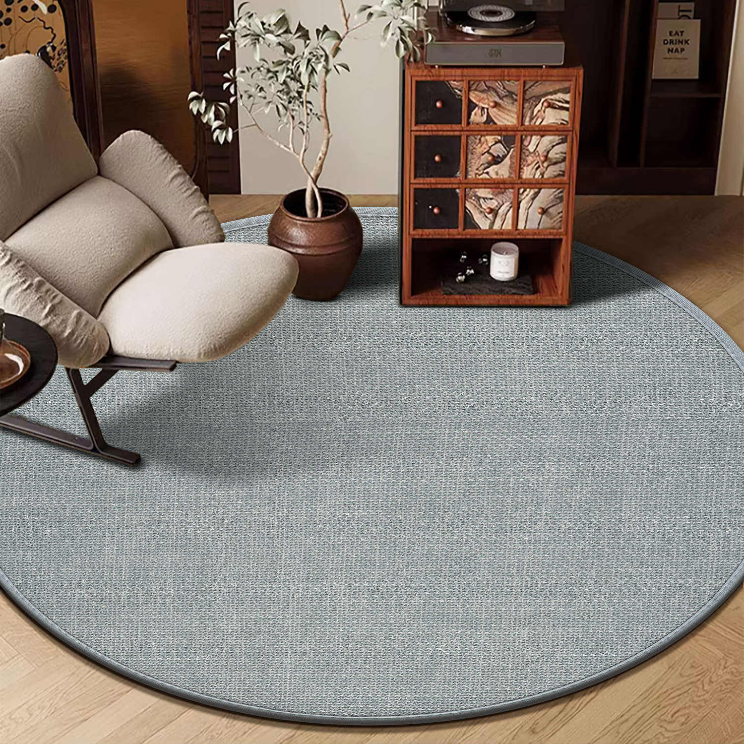 Tejido elegante - Azul claro