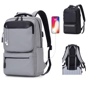 Sac à dos d'affaires intelligent personnalisé pour hommes, sac à dos d'école pour ordinateur portable, sac à dos imperméable personnalisé avec charge USB - Product Image 1