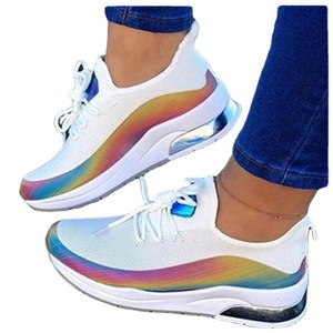 Summer <strong>women's</strong> single shoes mesh breathable casual sports shoes plus size <strong>women's</strong> shoes running sneakers for ladies <strong>trainers</strong> - Product Image 1