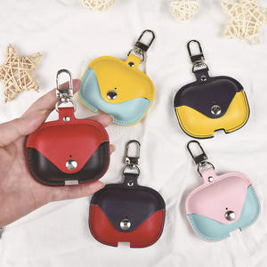 Étui en cuir PU de luxe pour Apple AirPods Pro 4 3 2 1, accessoires pour écouteurs, housse compatible avec les AirPods de 3e génération - Product Image 1