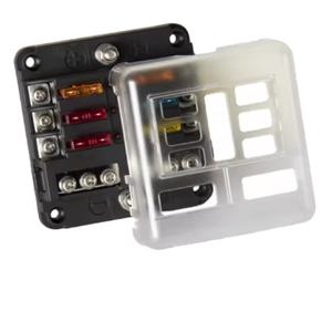 Caja de Fusibles Multivía para Vehículos y Barcos, Portafusibles Positivo y Negativo de 12 Vías, Modificación de Circuito con <span class=keywords><strong>Chip</strong></span> LED para Toyota, 1 Año de Garantía - Product Image 1