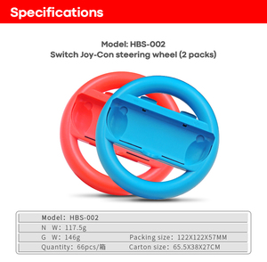 2pcs Racing Steering Whee for <strong>Joy</strong> <strong>Con</strong> Nintend Switch Oled Handle <strong>Grips</strong> Other Game Accessories - Product Image 5