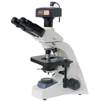 Microscope trinoculaire numérique biologique 60x40x1000x, avec caméra
