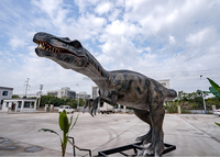 Jurassic tema parkı için yaşam boyutu gerçekçi Animatronic T Rex dinozor