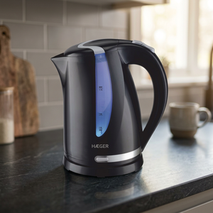 Bollitore elettrico 1.7L 2200W Base girevole Blackness Spain (Haeger EK-22B.023A) - Product Image 2