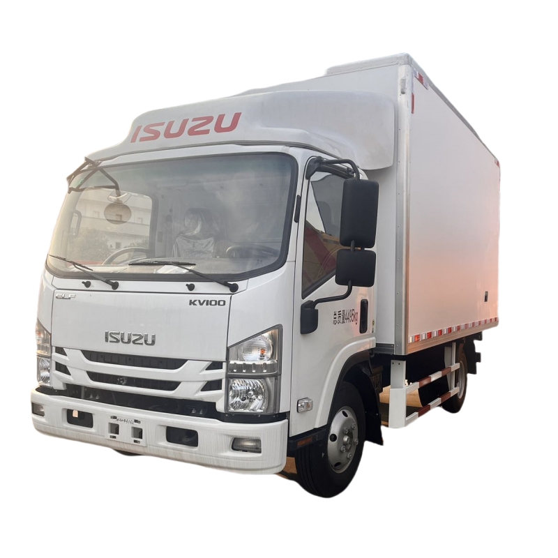Китайский завод Цена 4,2 м синий номерной знак Isuzu QINGLING KV100 рефрижератор