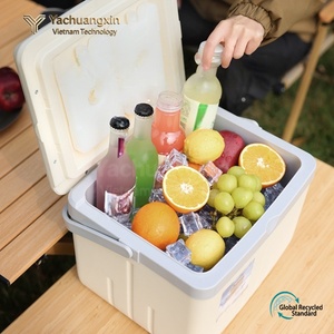 Nevera Portátil de Plástico Sunnyfeel de 12L, Contenedor Rectangular Aislado para Picnic - Product Image 4