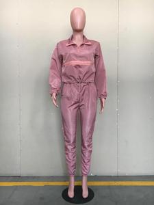 Costumi invernali Casual da <span class=keywords><strong>donna</strong></span> in stile Trendy da <span class=keywords><strong>donna</strong></span> in due pezzi Outwear sportivo <span class=keywords><strong>pantaloni</strong></span> da <span class=keywords><strong>tuta</strong></span> elasticizzata - Product Image 3