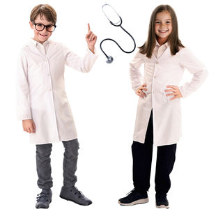 Enfants Doc Costume jeu de <span class=keywords><strong>rôle</strong></span> uniforme ensemble dentiste adulte médecin robe chirurgicale Costume - Product Image 1