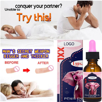 Huile Essentielle Pure Vanwin pour l'Élargissement et l'Épaississement du Pénis, Extrait Végétal pour Hommes, Augmentation de la Taille XXL, Massage aux Herbes Douces