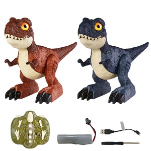 <span class=keywords><strong>Dinosaurio</strong></span> Raptor RC 2.4G, <span class=keywords><strong>Jurassic</strong></span> <span class=keywords><strong>World</strong></span>, <span class=keywords><strong>Control</strong></span> <span class=keywords><strong>Remoto</strong></span> de Plástico, Juguete con Música y Luces, Camina, Retorno Automático, 6 Canales, 30m+ - Product Image 5