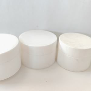 Bocaux en PP givrés de 100 g, pots cosmétiques de 15 g et 20 g, double paroi de haute qualité, vente en gros de pots pour crème pour les yeux, emballage cosmétique - Product Image 1