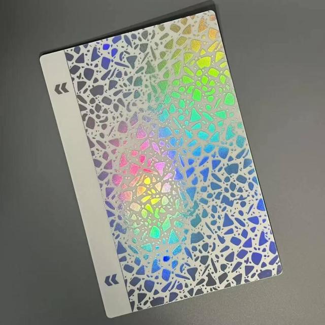 Rainbow Laser Phone Back Film, Luxury Brand Cartoon Pattern, Anti-Scratch DIY Sticker, for iPhone Samsung Xiaomi All Models
