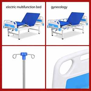 Camas Médicas Manuales Multifuncionales <span class=keywords><strong>de</strong></span> Dos Manivelas para Hospitales, Económicas y al por Mayor, para el Cuidado <span class=keywords><strong>de</strong></span> Pacientes en Salas <span class=keywords><strong>de</strong></span> Hospitalización - Product Image 5