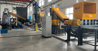 Équipement de recyclage de radiateurs usagés 2500 kg/h avec tri photoélectrique automatique pour échangeurs de chaleur