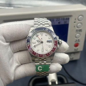 Montre de plongée sportive personnalisable avec logo, 22 mm, pour homme, en acier inoxydable de haute qualité, fibre de carbone, étanche, design de luxe avec aiguilles - Product Image 6