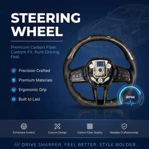 Volant sport en cuir pour <span class=keywords><strong>BMW</strong></span> Série E Série <span class=keywords><strong>X</strong></span> - Accessoire de rechange professionnel sans airbag - Product Image 6