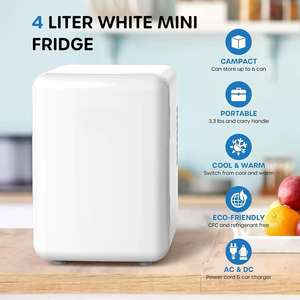 Mini Refrigerador Eléctrico de Lujo para Habitación de Hotel con Soporte para TV y Mini Refrigerador para Chocolates, para Uso en Casa, Bar, Auto y Hostelería - Product Image 2