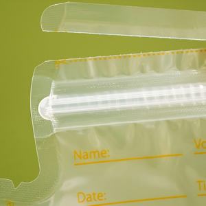 Bolsas de Plástico para Almacenamiento de <span class=keywords><strong>Leche</strong></span> <span class=keywords><strong>Materna</strong></span>, con Cierre Hermético, Preesterilizadas, Libres de BPA, Impresas Personalizadas - Product Image 4
