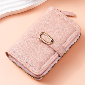 Portafoglio da <span class=keywords><strong>donna</strong></span> <span class=keywords><strong>con</strong></span> cerniera, portafoglio multifunzione, porta carte di grande capacità, <span class=keywords><strong>portamonete</strong></span> - Product Image 2