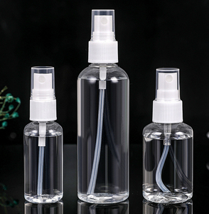 Botella de Spray de Plástico de 10ml 15ml 20ml 30ml 50ml 60ml 75ml 80ml 100ml 120ml 150ml 200ml 300ml, Botella de Muestra PET Pequeña con Pulverizador Fino - Product Image 1