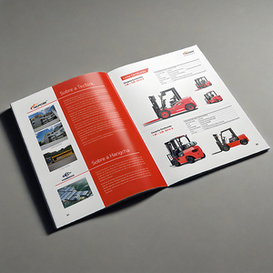 Tùy chỉnh màu giấy nhỏ Brochure sản xuất Tập Sách hướng dẫn hướng dẫn sử dụng Cuốn Sách Nhỏ Tạp Chí danh mục sản phẩm in ấn Maker - Product Image 4